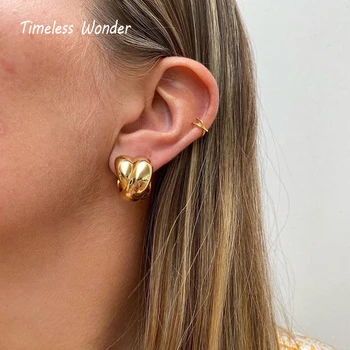 Timeless Wonder Brass Geo Twist Knot Statement Drop Earrings Women Jewelry Punk Cocktail Goth Designer Hiphop Ins Top Rare 2317
Timeless Wonder Brass Geo Twist Knot Statement Drop Earrings Women Jewelry Punk Cocktail Goth Designer Hiphop Ins Top Rare 2317