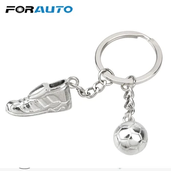 FORAUTO Car Keychain Football Metal Key Ring Creative Gift Key Chain Fashion Handbag Wallet Pendant Soccer Shoes and Football 
FORAUTO Car Keychain Football Metal Key Ring Creative Gift Key Chain Fashion Handbag Wallet Pendant Soccer Shoes and Football