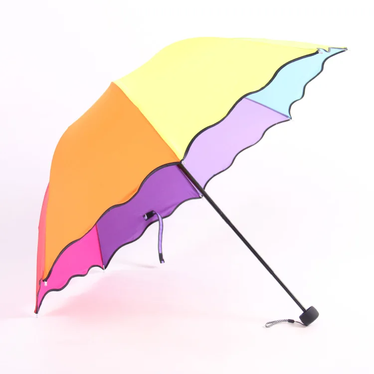 Creative Boutique Apollo Rainbow Umbrella Short Handle Folding Rainbow Umbrella Arch Flounced Three Fold Customizable Advertisem
Creative Boutique Apollo Rainbow Umbrella Short Handle Folding Rainbow Umbrella Arch Flounced Three Fold Customizable Advertisem