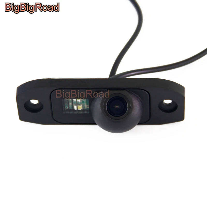 

BigBigRoad Car Rear View Parking Backup CCD Camera Waterproof Connect To Original Screen For Volvo XC60 XC90 V70 XC70 S80 S80L