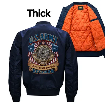 Winter Casual Men Pilot Jacket Air Force One MA1 Mens Bomber Jackets Baseball Uniform Parka Streetwear Military Clothing
Winter Casual Men Pilot Jacket Air Force One MA1 Mens Bomber Jackets Baseball Uniform Parka Streetwear Military Clothing