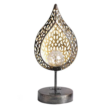 Iron Art Light Sensor Decorative Home Desktop Led Exquisite Hollowed Out Waterproof Night Lamp Outdoor Solar Powered Garden 
Iron Art Light Sensor Decorative Home Desktop Led Exquisite Hollowed Out Waterproof Night Lamp Outdoor Solar Powered Garden