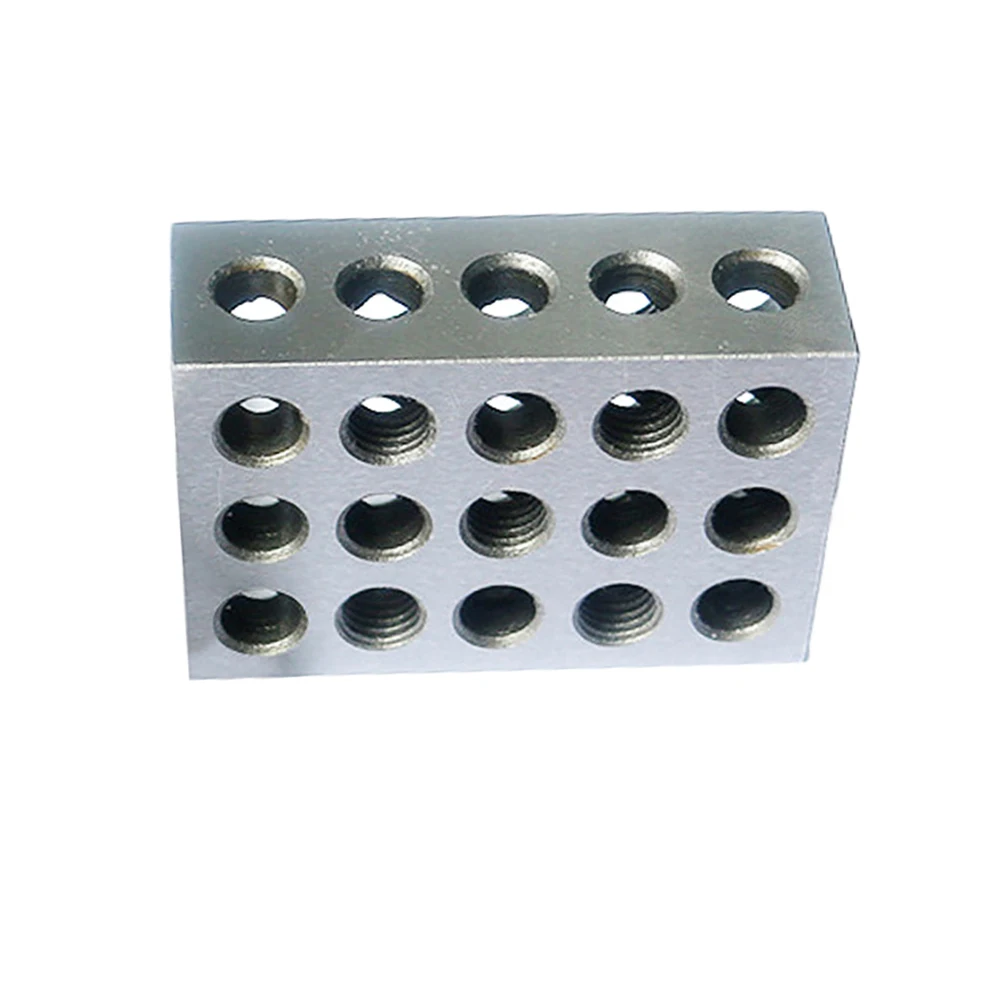 Hardened Steel Blocks 23 Holes Parallel Clamping Block Lathe Tools Precision 0.005mm for Machine Tool 25x50x75mm
Hardened Steel Blocks 23 Holes Parallel Clamping Block Lathe Tools Precision 0.005mm for Machine Tool 25x50x75mm