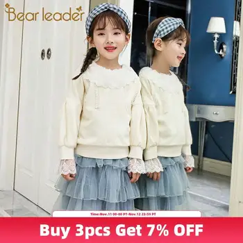 Bear Leader Children Girls Sets 2020 Autumn New Fashion Teenager Clothes Lace Sweater Top Cake Tutu Skirt 2PCS Cute Girls Suits
Bear Leader Children Girls Sets 2020 Autumn New Fashion Teenager Clothes Lace Sweater Top Cake Tutu Skirt 2PCS Cute Girls Suits