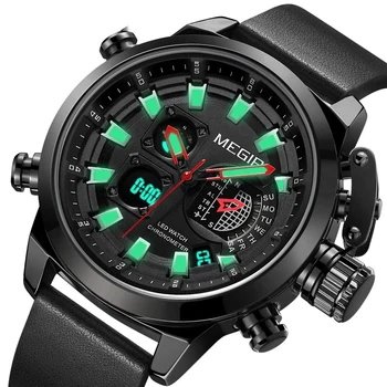 Genuine leather band men Quartz watch 0912-02 
Genuine leather band men Quartz watch 0912-02