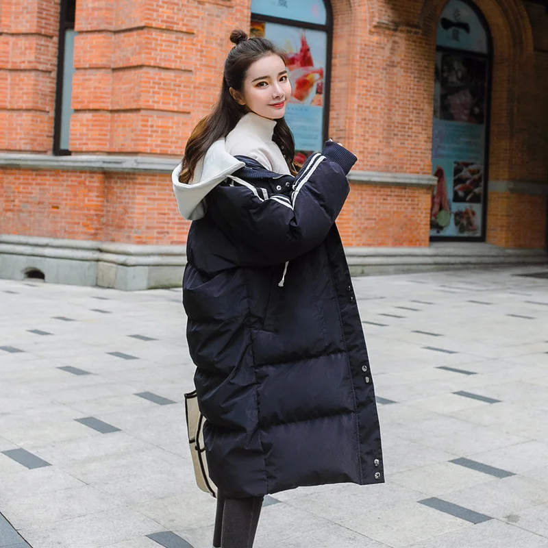 Cotton Coat Women's Winter 2018 New Style Korean-style Short-height Cotton-padded Jacket Versatile Mid-length Students Thick Hoo
Cotton Coat Women's Winter 2018 New Style Korean-style Short-height Cotton-padded Jacket Versatile Mid-length Students Thick Hoo