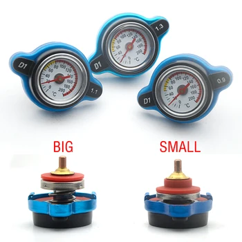 D1 Spec Thermo Radiator Cap Tank Cover Water Temperature Gauge Car Motorcycle Styling with Utility Safe 0.9 Bar/ 1.1 Bar/1.3 Bar
D1 Spec Thermo Radiator Cap Tank Cover Water Temperature Gauge Car Motorcycle Styling with Utility Safe 0.9 Bar/ 1.1 Bar/1.3 Bar