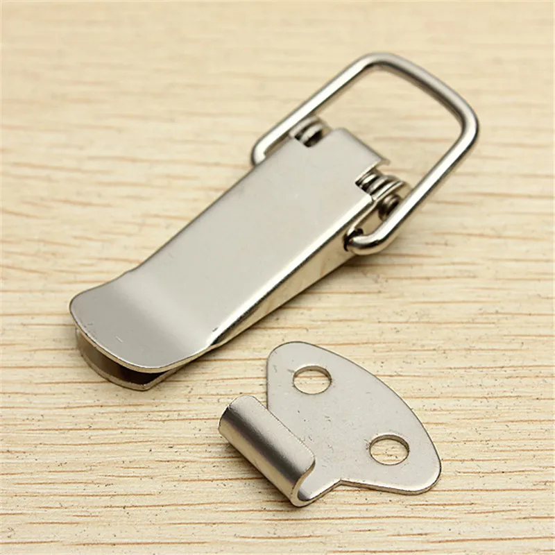 4 PCS Hardware Cabinet Boxes Spring Loaded Latch Catch Toggle 27*63 Iron Hasp For Sliding Door Simple Window Cabinet
4 PCS Hardware Cabinet Boxes Spring Loaded Latch Catch Toggle 27*63 Iron Hasp For Sliding Door Simple Window Cabinet