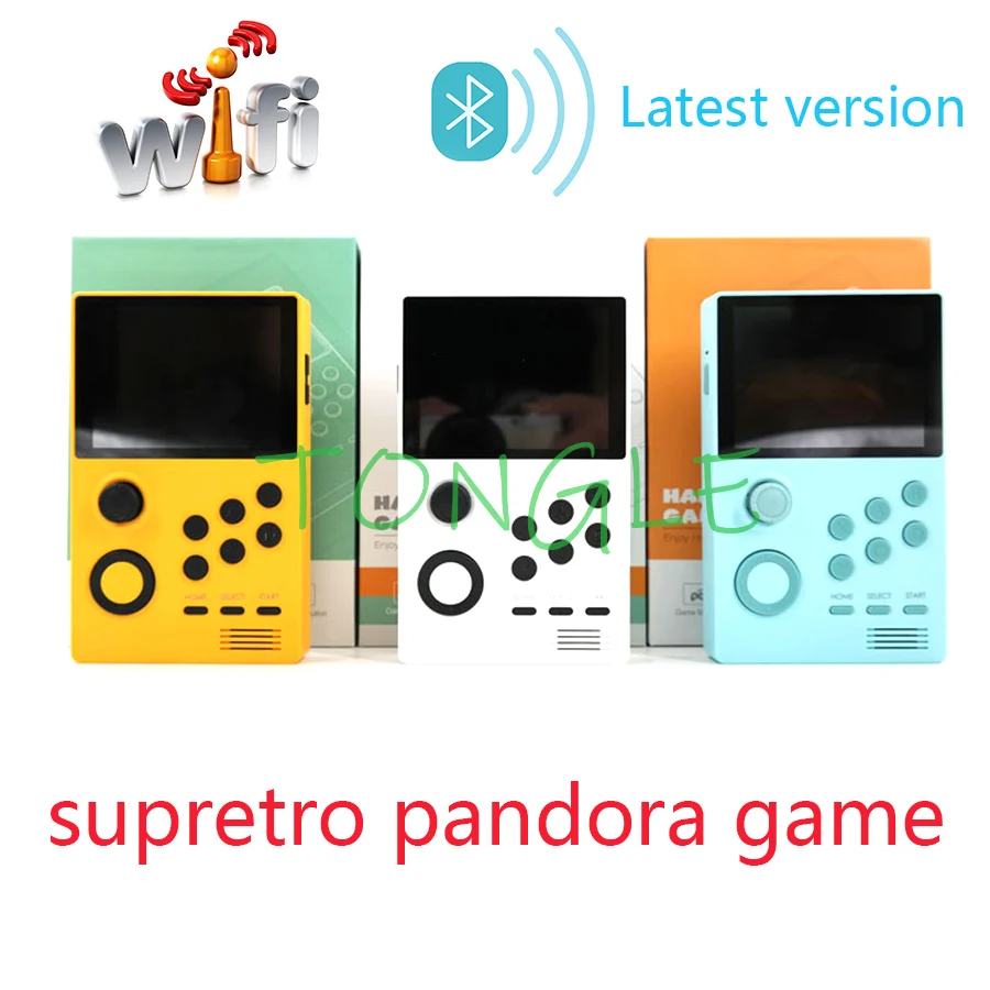 Pandora's Box Android supretro handheld game console IPS screen built-in 3D games WiFi download Mini Arcade Game michine
Pandora's Box Android supretro handheld game console IPS screen built-in 3D games WiFi download Mini Arcade Game michine