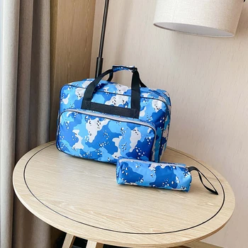 Luggage Handbags Overnight Weekend Bags Travel Portable Large Capacity Handbag Print Sewing Machine Organizer+Tool Bags
Luggage Handbags Overnight Weekend Bags Travel Portable Large Capacity Handbag Print Sewing Machine Organizer+Tool Bags