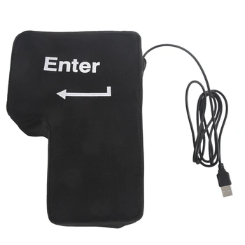 Enter Key Pillow, Big USB Enter Button Stress Relief Vent Tools, Unbreakable Relax Enter key Office Desktop Nap Pillow
Enter Key Pillow, Big USB Enter Button Stress Relief Vent Tools, Unbreakable Relax Enter key Office Desktop Nap Pillow