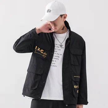 CNUUIKOOEK Men's Tooling Jacket New Multi-pocket Loose Coat In Winte Men's Windbreaker Hoodie Jackets Hip Hop Streetwear Jacket
CNUUIKOOEK Men's Tooling Jacket New Multi-pocket Loose Coat In Winte Men's Windbreaker Hoodie Jackets Hip Hop Streetwear Jacket