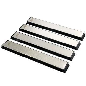240 400 600 1000 Grain Diamond Sharpening Angle Grindstone Sharpening Professional Sharpener Tool Bar 4 Pack
240 400 600 1000 Grain Diamond Sharpening Angle Grindstone Sharpening Professional Sharpener Tool Bar 4 Pack