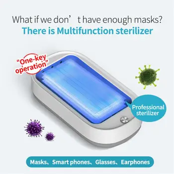 Multi-functional Disinfection Box Mobile Phone Cover Disinfection Sterilizer UV Full Coverage
Multi-functional Disinfection Box Mobile Phone Cover Disinfection Sterilizer UV Full Coverage