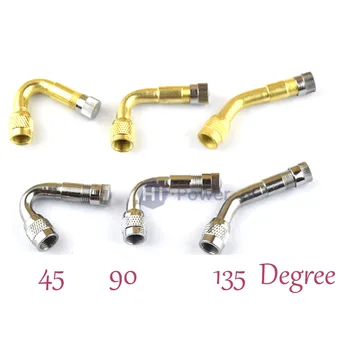 New Auto 45/90/135 Degree Angle Valve Adaptor Tyre Tube Extension Adapter For Motorcycle Car US VE36 Metal Gas Nozzle
New Auto 45/90/135 Degree Angle Valve Adaptor Tyre Tube Extension Adapter For Motorcycle Car US VE36 Metal Gas Nozzle