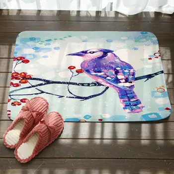 Oil Painting Bird Branch Doorway Carpet Rugs Living Room Bedroom Decor Non-slip Floor Mat Bathroom Kitchen Doormat Clean Mat
Oil Painting Bird Branch Doorway Carpet Rugs Living Room Bedroom Decor Non-slip Floor Mat Bathroom Kitchen Doormat Clean Mat