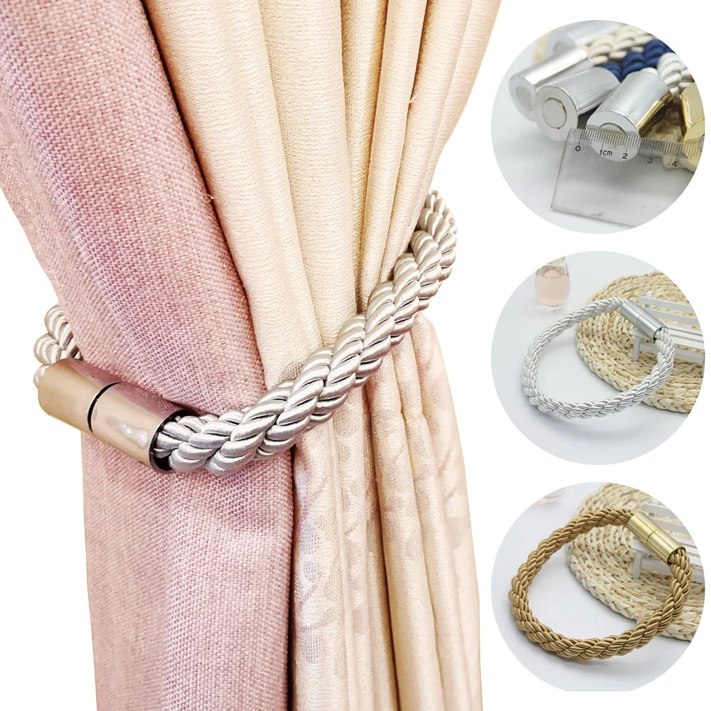 Magnet Curtain Strap Buckle Creative Simple Curtain Tie Parlor Punch less Mounting Curtain Strap Curtain Strap Accessories
Magnet Curtain Strap Buckle Creative Simple Curtain Tie Parlor Punch less Mounting Curtain Strap Curtain Strap Accessories