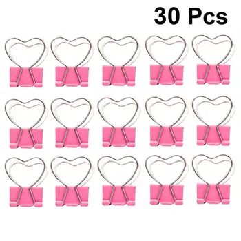 30PCS Clips Mini Clip Beautiful Clips Lovely Clips Office Binder Clip Binder Clips Office Stationery for Office Paper Photo 
30PCS Clips Mini Clip Beautiful Clips Lovely Clips Office Binder Clip Binder Clips Office Stationery for Office Paper Photo