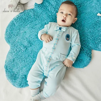 DBH12489 Dave bella spring new born baby boys fashion bow cartoon jumpsuits infant toddler clothes children romper 1 piece
DBH12489 Dave bella spring new born baby boys fashion bow cartoon jumpsuits infant toddler clothes children romper 1 piece