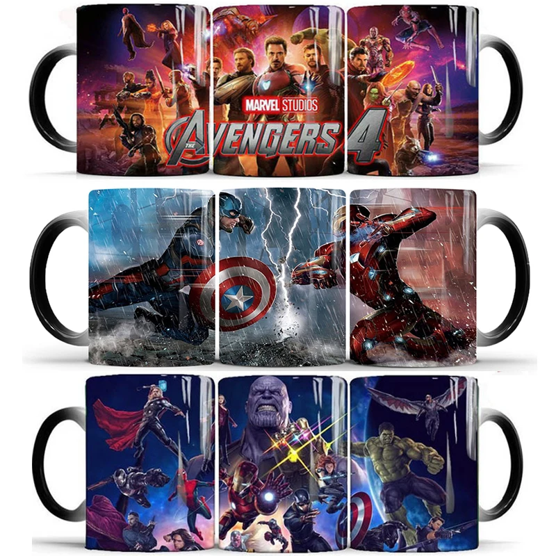 Magic Mug Avengers Infinity War Captain/Iron Superhero Figure Color Changing Mug 350mL Ceramic Coffee Cup
Magic Mug Avengers Infinity War Captain/Iron Superhero Figure Color Changing Mug 350mL Ceramic Coffee Cup