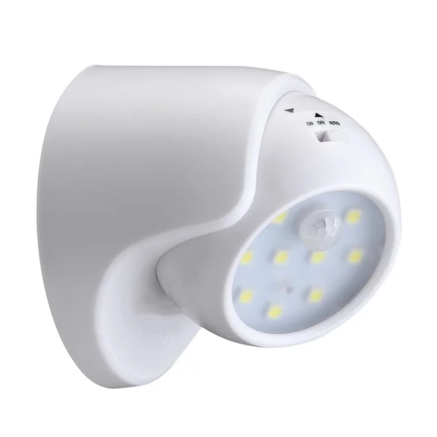 PIR Motion Sensor 9 Led Night Light 360 Degree Rotation Wireless Detector Night Light Wall Lamp Auto On/Off Closet Hallway Light
PIR Motion Sensor 9 Led Night Light 360 Degree Rotation Wireless Detector Night Light Wall Lamp Auto On/Off Closet Hallway Light