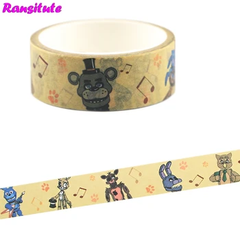 Ransitute R707 Horror Movie Washi Tape Traffic Tape Toy Car Decoration Hand Account Stickers Masking Decoration Tools
Ransitute R707 Horror Movie Washi Tape Traffic Tape Toy Car Decoration Hand Account Stickers Masking Decoration Tools