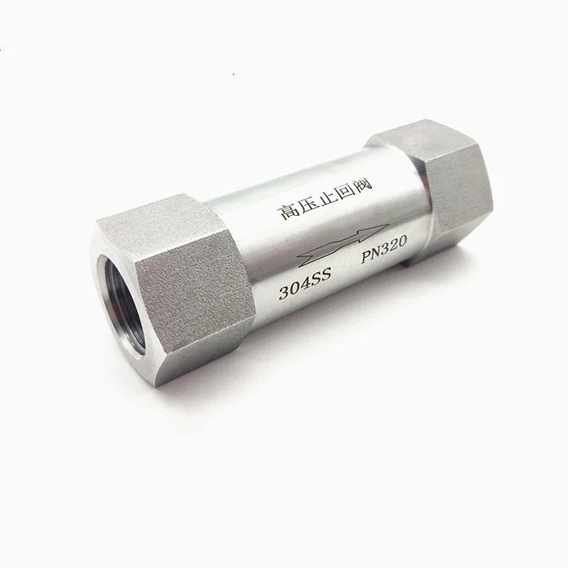 Односторонний обратный клапан высокого давления SS304, внутренняя резьба 1/4 дюйма, 3/8 дюйма, 1/2 дюйма, 3/4 дюйма, 1 дюйм, невозвратный контрольный клапан, FL21061
Односторонний обратный клапан высокого давления SS304, внутренняя резьба 1/4 дюйма, 3/8 дюйма, 1/2 дюйма, 3/4 дюйма, 1 дюйм, невозвратный контрольный клапан, FL21061