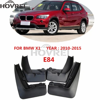 4PCS/SET Car Mudflaps mudguards for BMW X1 E84 2010 2011 2012 2013 2014 2015 Front & Rear Mud Flaps Splash Guards fender