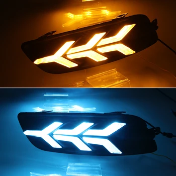 Car Flashing 2PCS LED Daytime Running Light For NISSAN Teana 2011 2012 Dynamic Turn Yellow Signal Car DRL Fog Lamp
Car Flashing 2PCS LED Daytime Running Light For NISSAN Teana 2011 2012 Dynamic Turn Yellow Signal Car DRL Fog Lamp
