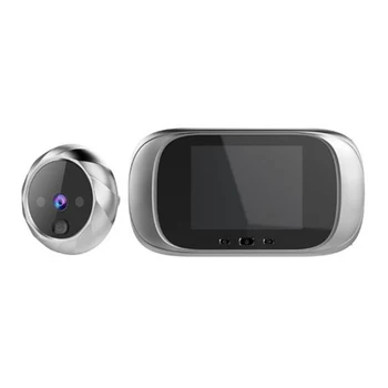 HD Smart Electronic Doorbell Wireless Peephole Viewer Video Security Anti-theft Degree Smart Outdoor Door Be
HD Smart Electronic Doorbell Wireless Peephole Viewer Video Security Anti-theft Degree Smart Outdoor Door Be