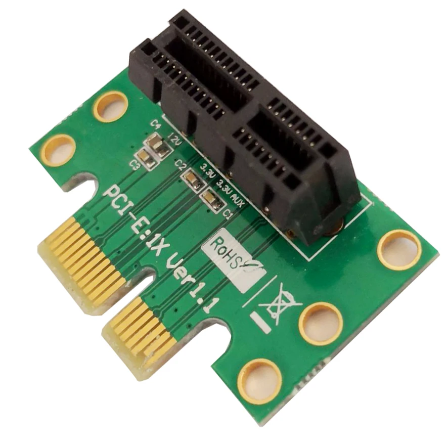 PCI Express (PCI-E ) 1X Adapter Riser Card 90 Degree For 1U/2U Server Chassis,PCIe 1x
PCI Express (PCI-E ) 1X Adapter Riser Card 90 Degree For 1U/2U Server Chassis,PCIe 1x