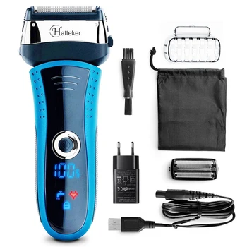 Pro powerful electric shaver wet dry facial electric razor for men beard foil shaving machine man grooming set rechargeable LCD
Pro powerful electric shaver wet dry facial electric razor for men beard foil shaving machine man grooming set rechargeable LCD