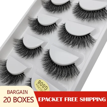SHIDISHANGPIN 100pairs mink eyelashes natural handmade 3d mink lashes fluffy dramatic false eye lash for makeup mink cilio G808
SHIDISHANGPIN 100pairs mink eyelashes natural handmade 3d mink lashes fluffy dramatic false eye lash for makeup mink cilio G808