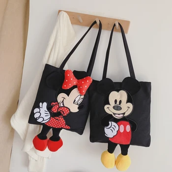 Disney Mickey Mouse Lady Canvas Crossbody Shoulder Bag Cartoon Fashion Minnie Handbag Large Capacity Shopping + School Bag
Disney Mickey Mouse Lady Canvas Crossbody Shoulder Bag Cartoon Fashion Minnie Handbag Large Capacity Shopping + School Bag
