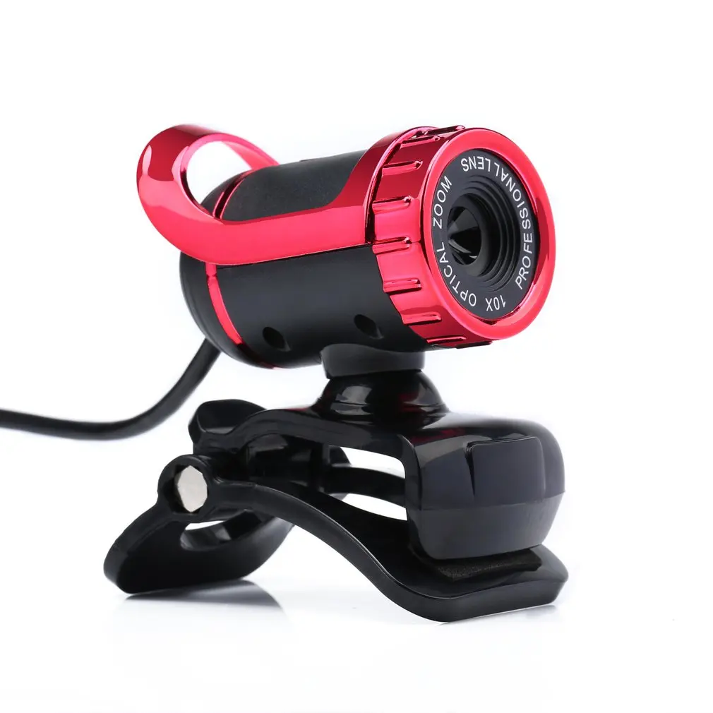 

HD Webcam 12.0M Pixels CMOS USB Web Camera Digital Video Camera With Microphone 360 Degree Rotation Clip-On PC Laptop