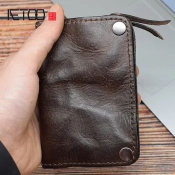 AETOO Multifunctional keys, change storage bags, tanning cowhide Home key pack, simple driver's license key pack
AETOO Multifunctional keys, change storage bags, tanning cowhide Home key pack, simple driver's license key pack