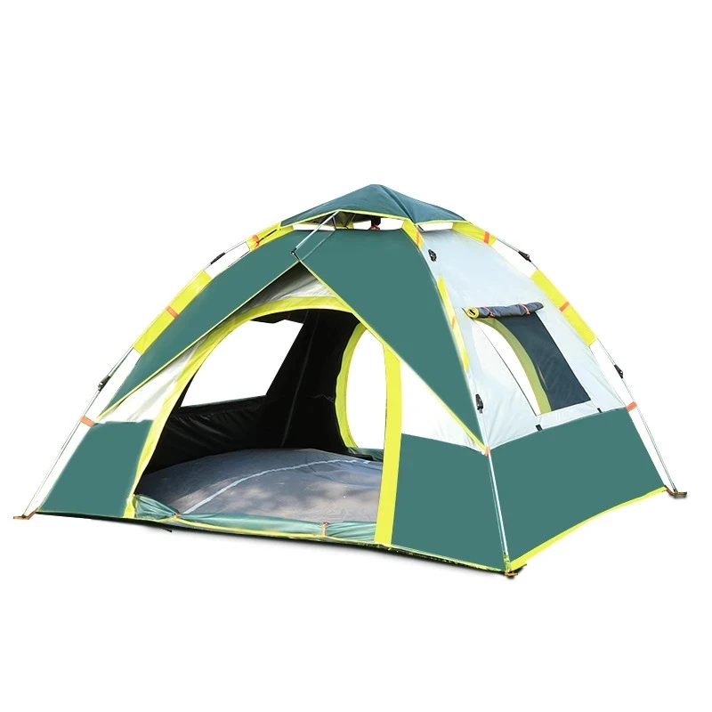 Two Doors Two Windows 3-4 People Automatic Quick-opening Ventilation Sunscreen 190T Coating Camping Mountaineering Fishing Tent
Two Doors Two Windows 3-4 People Automatic Quick-opening Ventilation Sunscreen 190T Coating Camping Mountaineering Fishing Tent