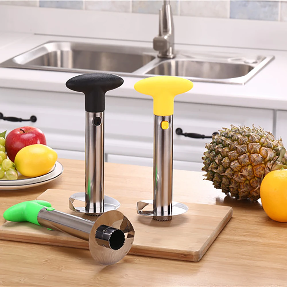 Stainless Steel Pineapple Peeler Cutter Slicer Corer Peel Core Tools Fruit Vegetable Knife Remover Blades Gadget Kitchen Tools
Stainless Steel Pineapple Peeler Cutter Slicer Corer Peel Core Tools Fruit Vegetable Knife Remover Blades Gadget Kitchen Tools