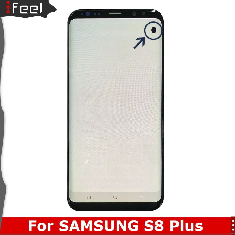 Большой мертвой точка для Samsung Galaxy S8 Plus ЖК-дисплей plus G955 G955F сенсорный экран