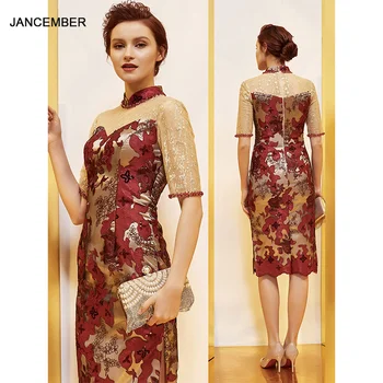 JANCEMBER J82045 Elegant Mother of the Bride Dresses 2020 Simple Side Split Party Gowns Formal Dress Vestido De Gala
JANCEMBER J82045 Elegant Mother of the Bride Dresses 2020 Simple Side Split Party Gowns Formal Dress Vestido De Gala