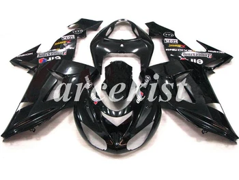 4 Free Gifts New ABS Motorcycle Full Fairings Kit Fit For Kawasaki Ninja ZX-10R 2006 2007 06 07 10R bodywork set Black 
4 Free Gifts New ABS Motorcycle Full Fairings Kit Fit For Kawasaki Ninja ZX-10R 2006 2007 06 07 10R bodywork set Black
