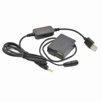 10PCS Mobile power bank usb cable+DMW-DCC8 BLC12E dummy battery for lumix DMC GH2 GH2K GH2S G81 G85 FZ2000 FZ300 FZ200 G6 G7 G5
10PCS Mobile power bank usb cable+DMW-DCC8 BLC12E dummy battery for lumix DMC GH2 GH2K GH2S G81 G85 FZ2000 FZ300 FZ200 G6 G7 G5