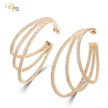 Rainbamabom Luxury 925 Solid Sterling Silver Created Moissanite Gemstone Wedding Engagement Fine Jewelry Hoop Earrings Wholesale
Rainbamabom Luxury 925 Solid Sterling Silver Created Moissanite Gemstone Wedding Engagement Fine Jewelry Hoop Earrings Wholesale
