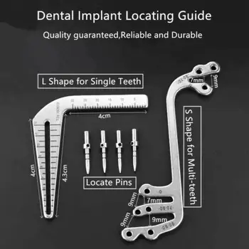 L+S+4Pins/set Dental Gauge Implant Surgical Drilling Guide Locator Parallel Depth Pin Dentist Ruler x 5 Sets
L+S+4Pins/set Dental Gauge Implant Surgical Drilling Guide Locator Parallel Depth Pin Dentist Ruler x 5 Sets