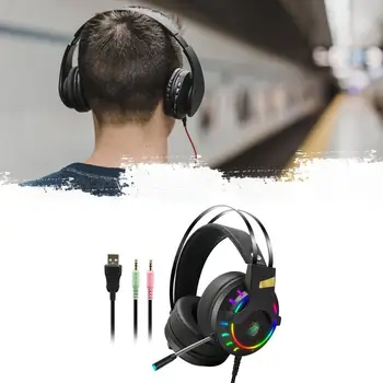 Profession Gaming Headset Deep Bass Game Headphones with Microphone for Computer Gamer 3.5/7.1 USB Channel
Profession Gaming Headset Deep Bass Game Headphones with Microphone for Computer Gamer 3.5/7.1 USB Channel