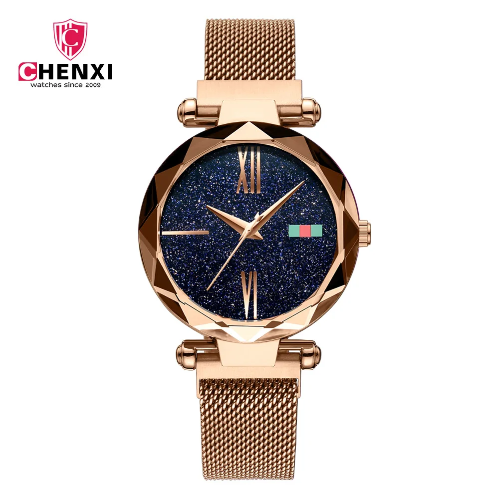 Chenxi New Style WOMEN'S Watch Magnet Mesh Belt Watch Waterproof Quartz Watch 305l
Chenxi New Style WOMEN'S Watch Magnet Mesh Belt Watch Waterproof Quartz Watch 305l