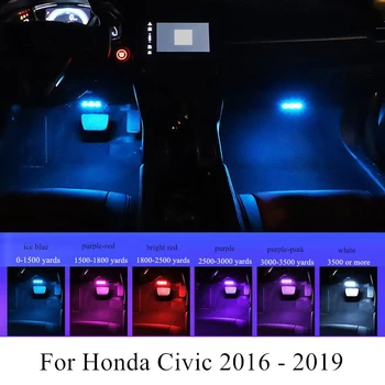 LED Car Atmosphere Lamp Auto RGB Colors 12V Floor Foot Light For Honda Civic 2019 2018 2017 2016 Interior Decoration Accessories
LED Car Atmosphere Lamp Auto RGB Colors 12V Floor Foot Light For Honda Civic 2019 2018 2017 2016 Interior Decoration Accessories
