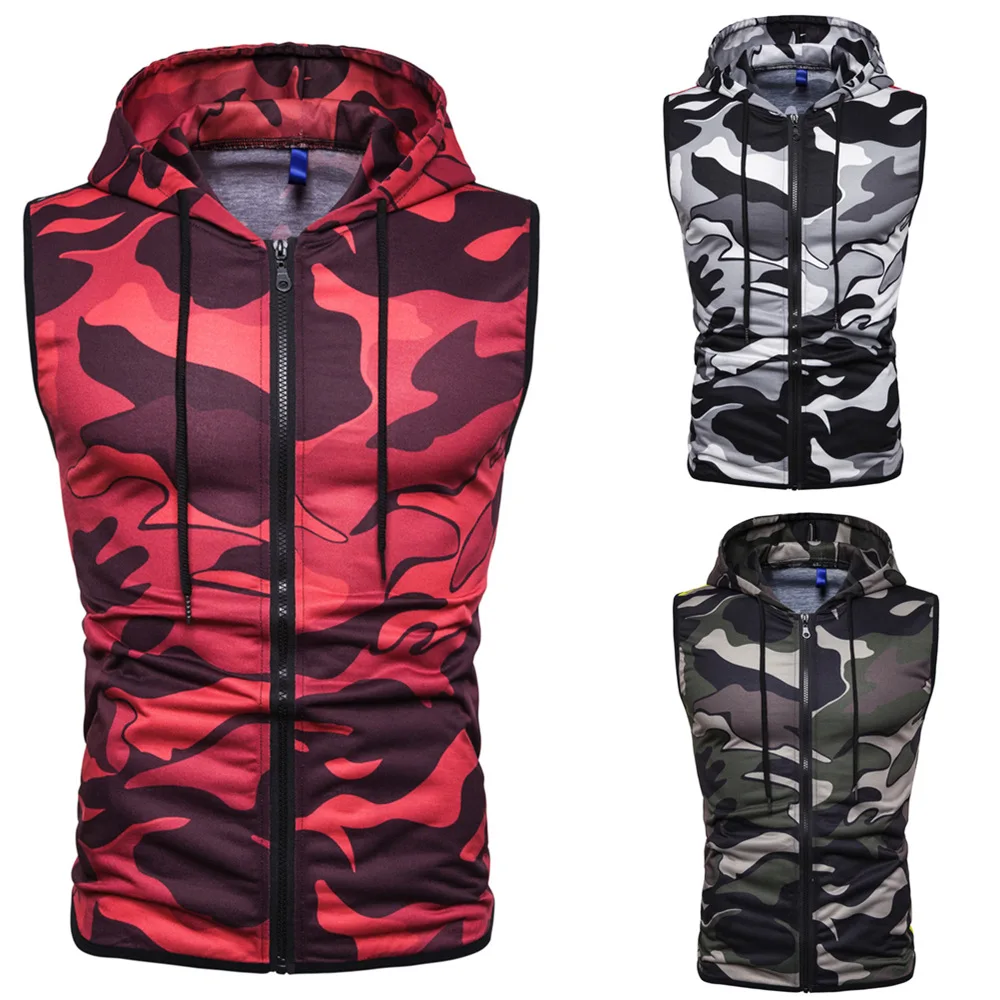 2020Summer Wear New Style Men's Casual Vest AliExpress Camouflage Printed Sports Slim Fit Hooded Vest Men's
2020Summer Wear New Style Men's Casual Vest AliExpress Camouflage Printed Sports Slim Fit Hooded Vest Men's