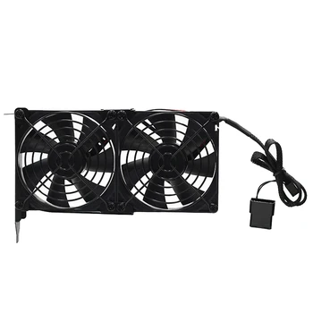 Universal Ultra Quiet VGA Cooler Silent Desktop Computer Chassis PCI image Card 2/3 Cooling Fan