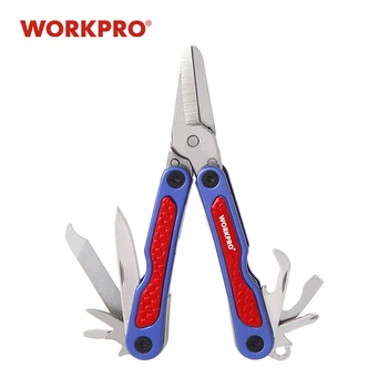 WORKPRO 10-in-1 MINI Scissors Multi Tool with Screwdrivers Knife Opener Multifunctional Folding Tools 
WORKPRO 10-in-1 MINI Scissors Multi Tool with Screwdrivers Knife Opener Multifunctional Folding Tools
